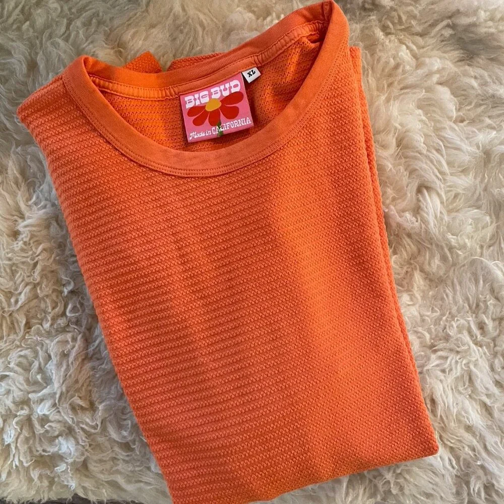 NEW Big Bud Press Honeycomb Thermal Orange Juice XL - Picture 2 of 3